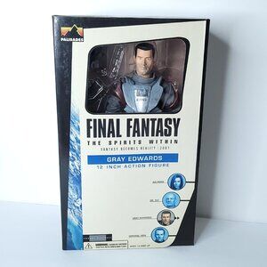 Final Fantasy The Spirits Within Gray Edwards  12" Action Figure  2001 NEW